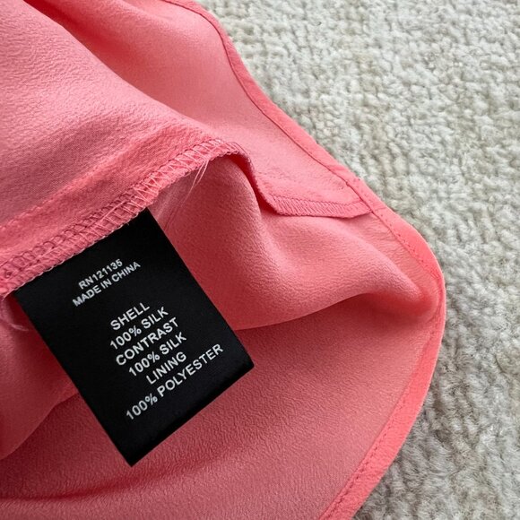 Stella & Jamie Asymmetrical Silk Sleeveless Blouse Top S - Picture 8 of 9